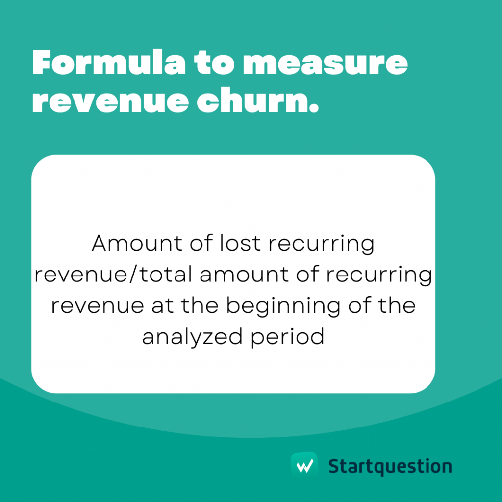 Learn how to measure revenue churn rate